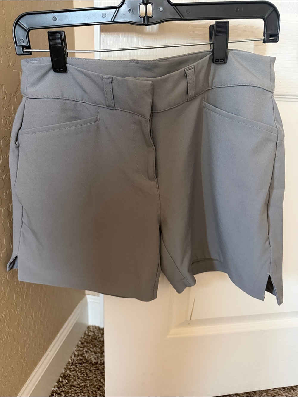 Women’s Gray Adidas Golf Shorts